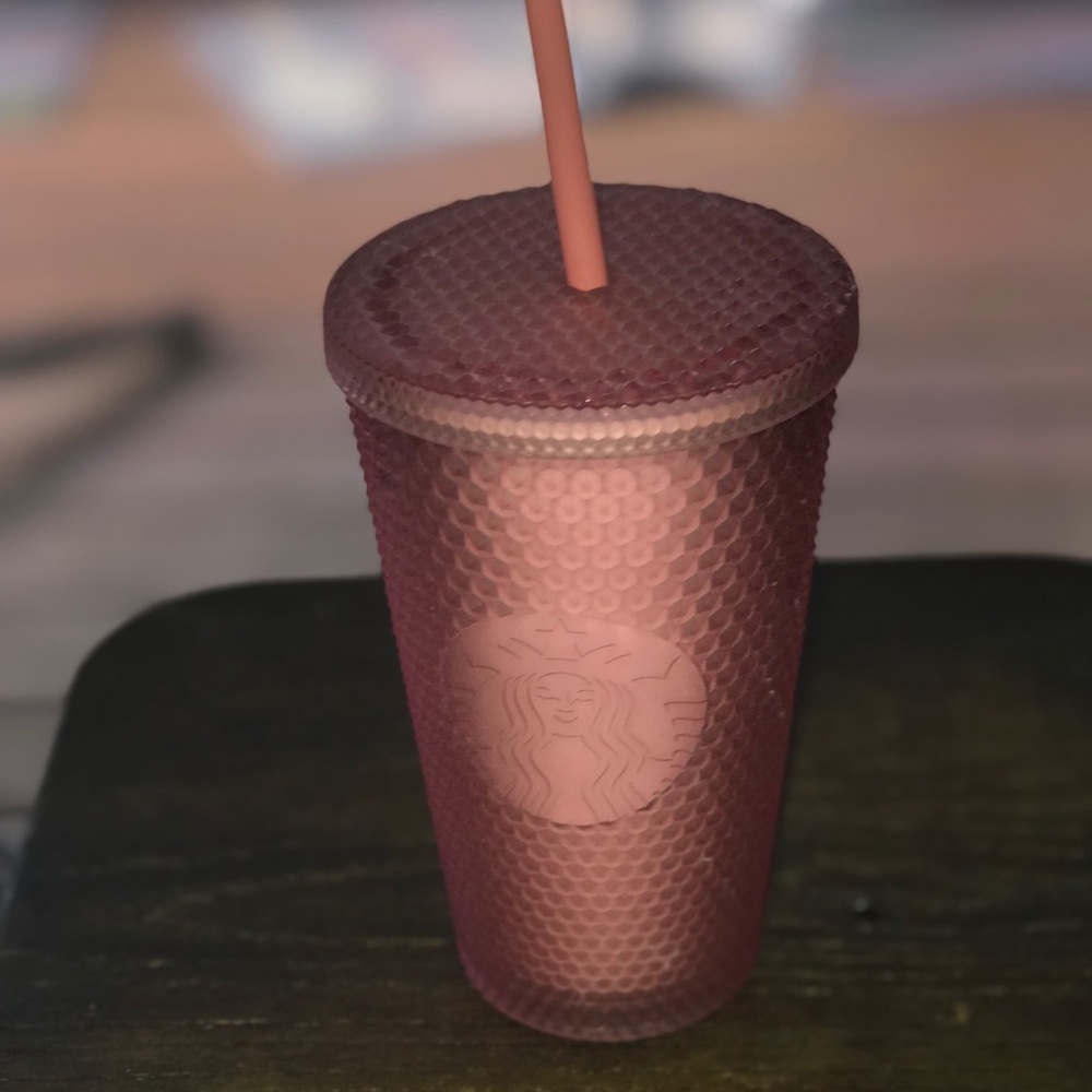 Starbucks Textured Tumbler with Straw